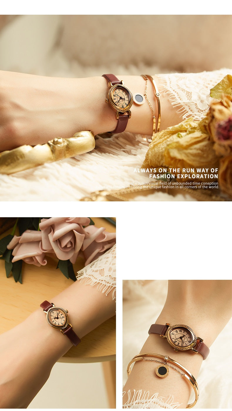 Fashion Alloy Wristwatch Slim 8mm Design in Multiple Styles