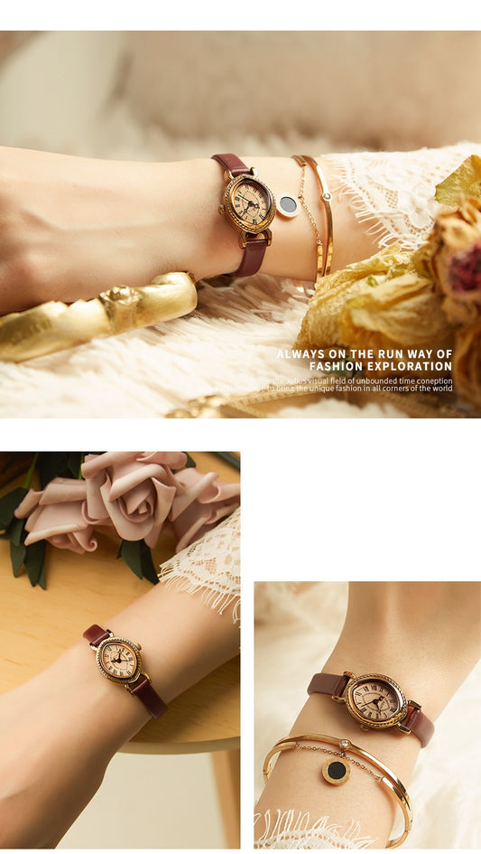 Fashion Alloy Wristwatch Slim 8mm Design in Multiple Styles