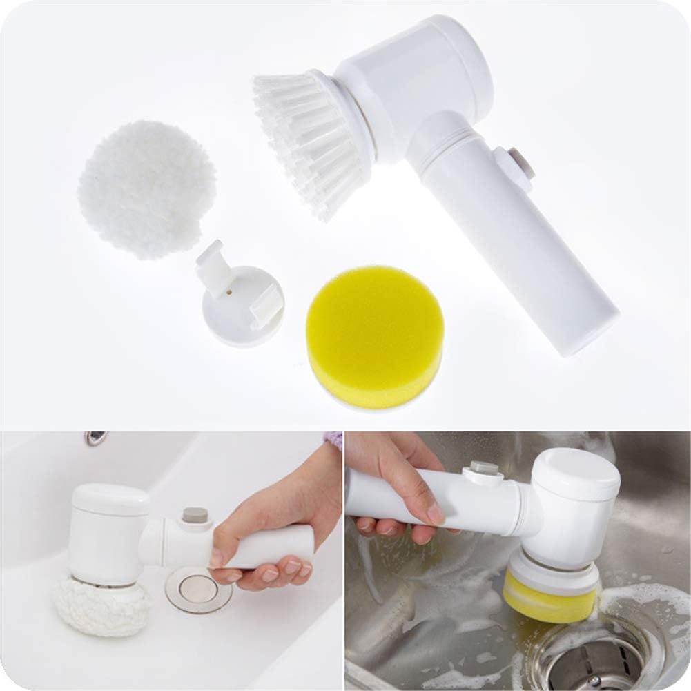 Cordless Electric Cleaning Brush – Multi-Surface Scrubber