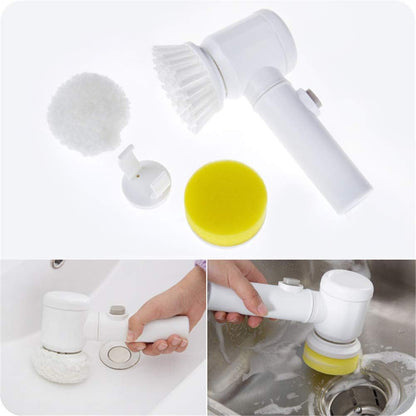 Cordless Electric Cleaning Brush – Multi-Surface Scrubber
