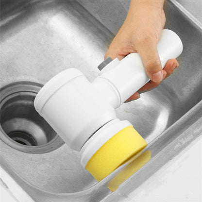 Cordless Electric Cleaning Brush – Multi-Surface Scrubber