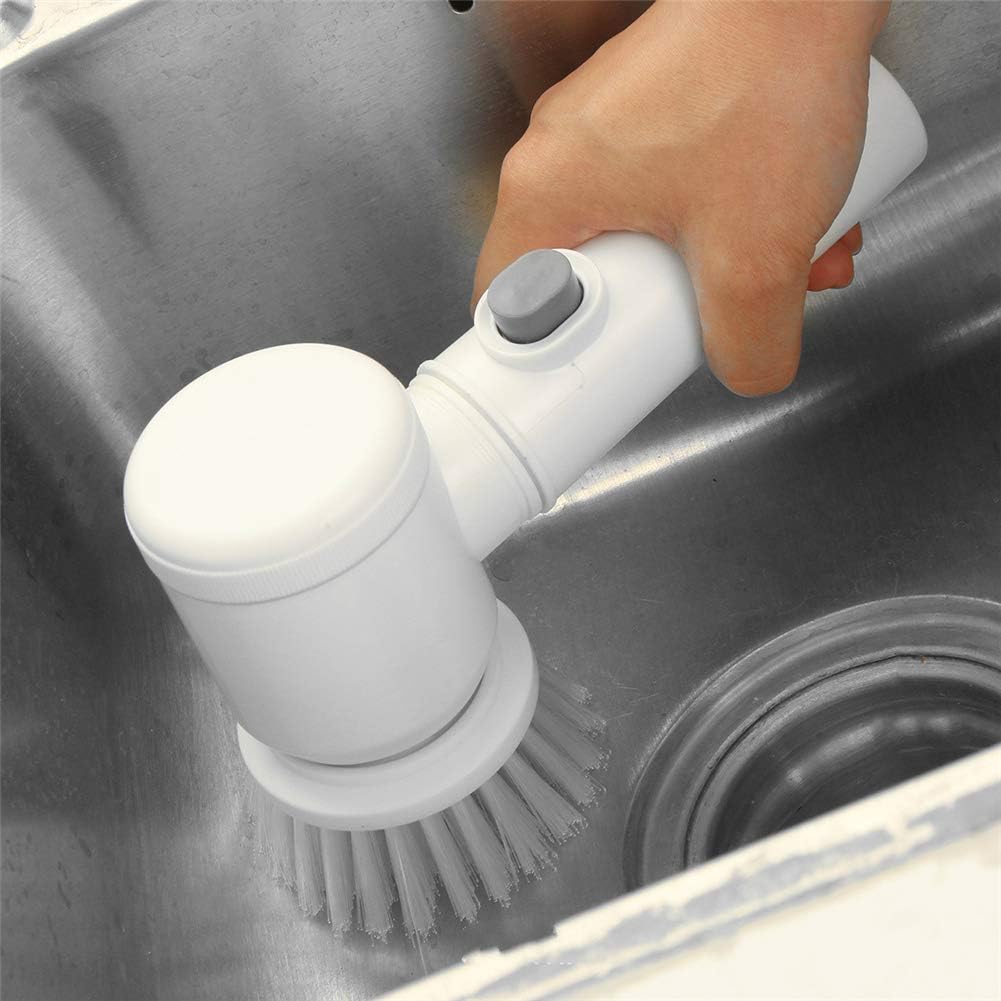 Cordless Electric Cleaning Brush – Multi-Surface Scrubber