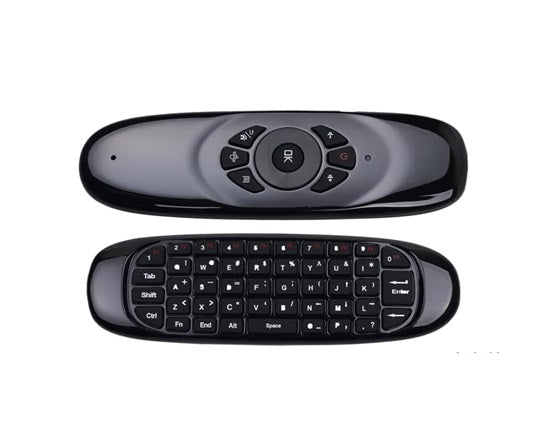 Wireless Mini Keyboard with Air Mouse & Remote  3-in-1 Rechargeable Smart Controller