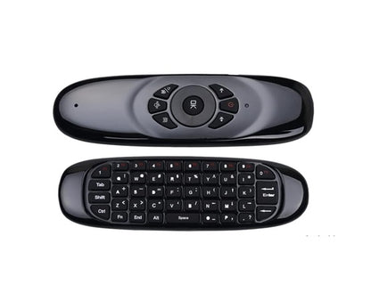 Wireless Mini Keyboard with Air Mouse & Remote  3-in-1 Rechargeable Smart Controller