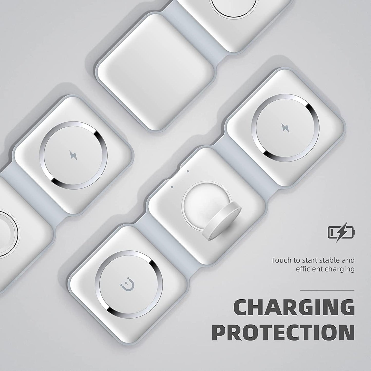 3-in-1 Wireless Charging Station – Fast Charge iPhone, Apple Watch & AirPods