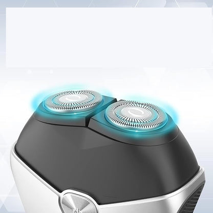 Men’s Electric Shaver 3D Rotary Waterproof Razor with USB-C Rechargeable Battery