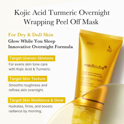 Medicube - Kojic Acid Turmeric Night Wrapping Mask (Original)