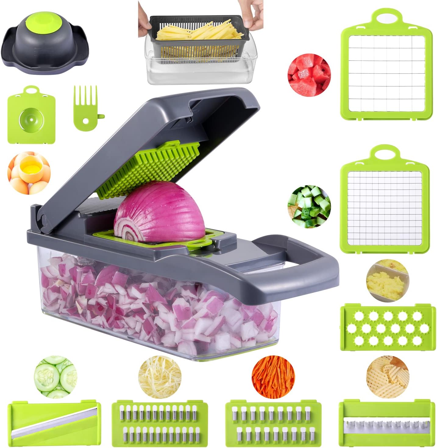 Multi Functional Vegetable Cutter & Chopper