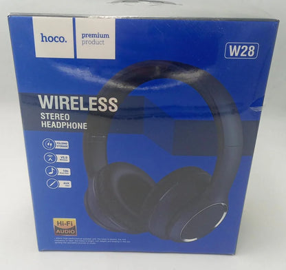 Hoco W28 Wireless Stereo Headphones Premium Sound & Comfort