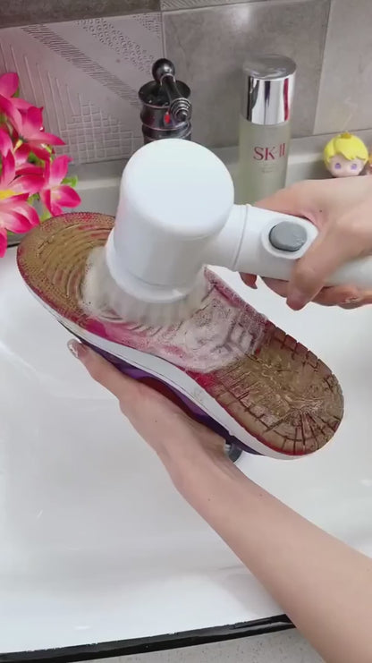 Cordless Electric Cleaning Brush – Multi-Surface Scrubber