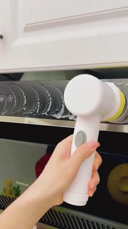 Cordless Electric Cleaning Brush – Multi-Surface Scrubber